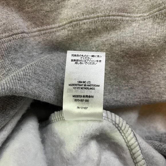 Supreme Box Logo Crewneck Heather Grey FW22 Size MEDIUM - Picture 3 of 9